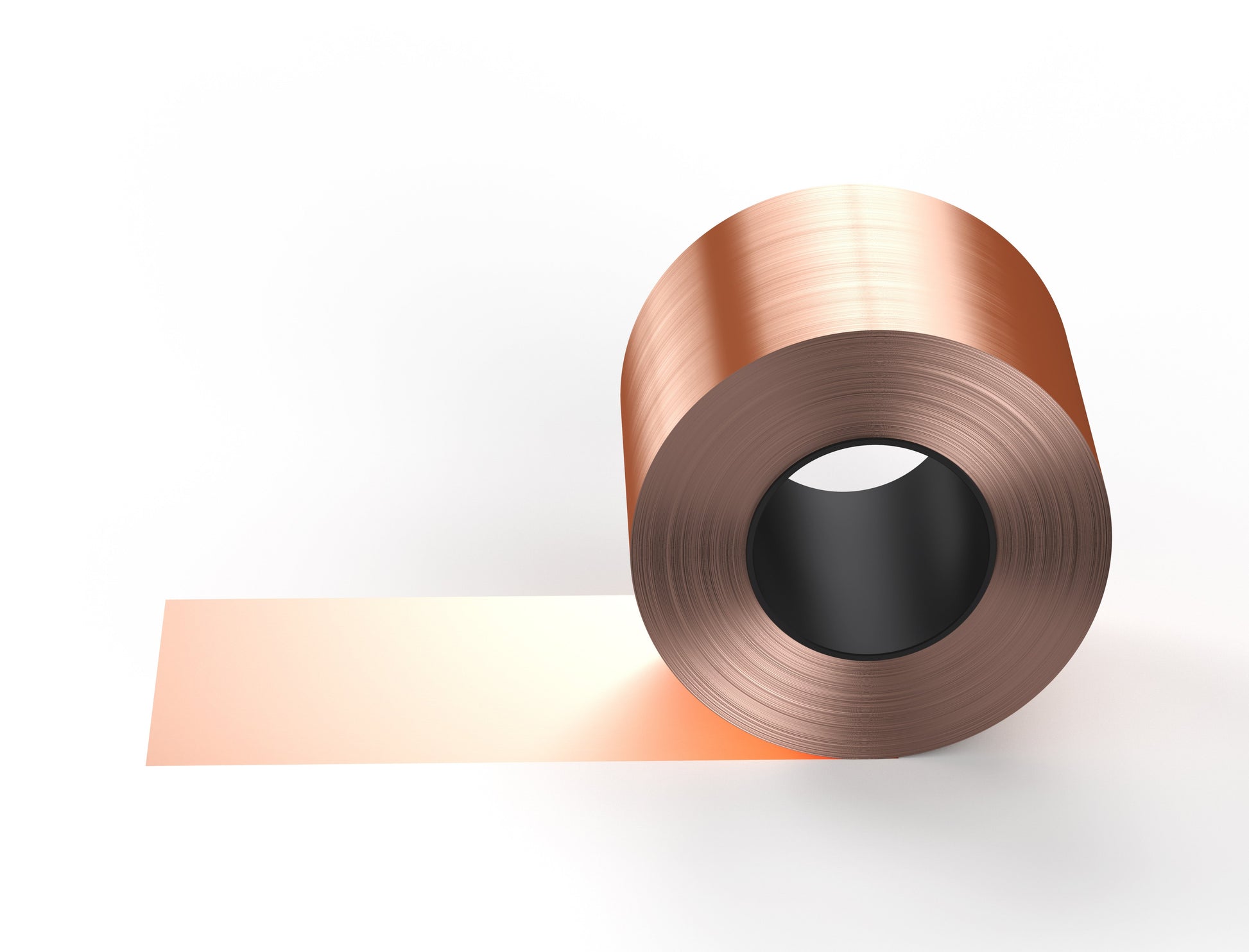 172 BERYLCO« 25 ANNEALED .004 X 2-3/4" Beryllium Copper Coil - 3 lbs. - Tag 831154